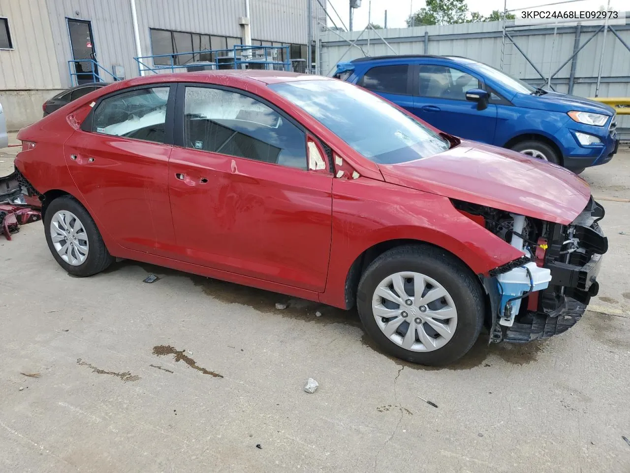 3KPC24A68LE092973 2020 Hyundai Accent Se