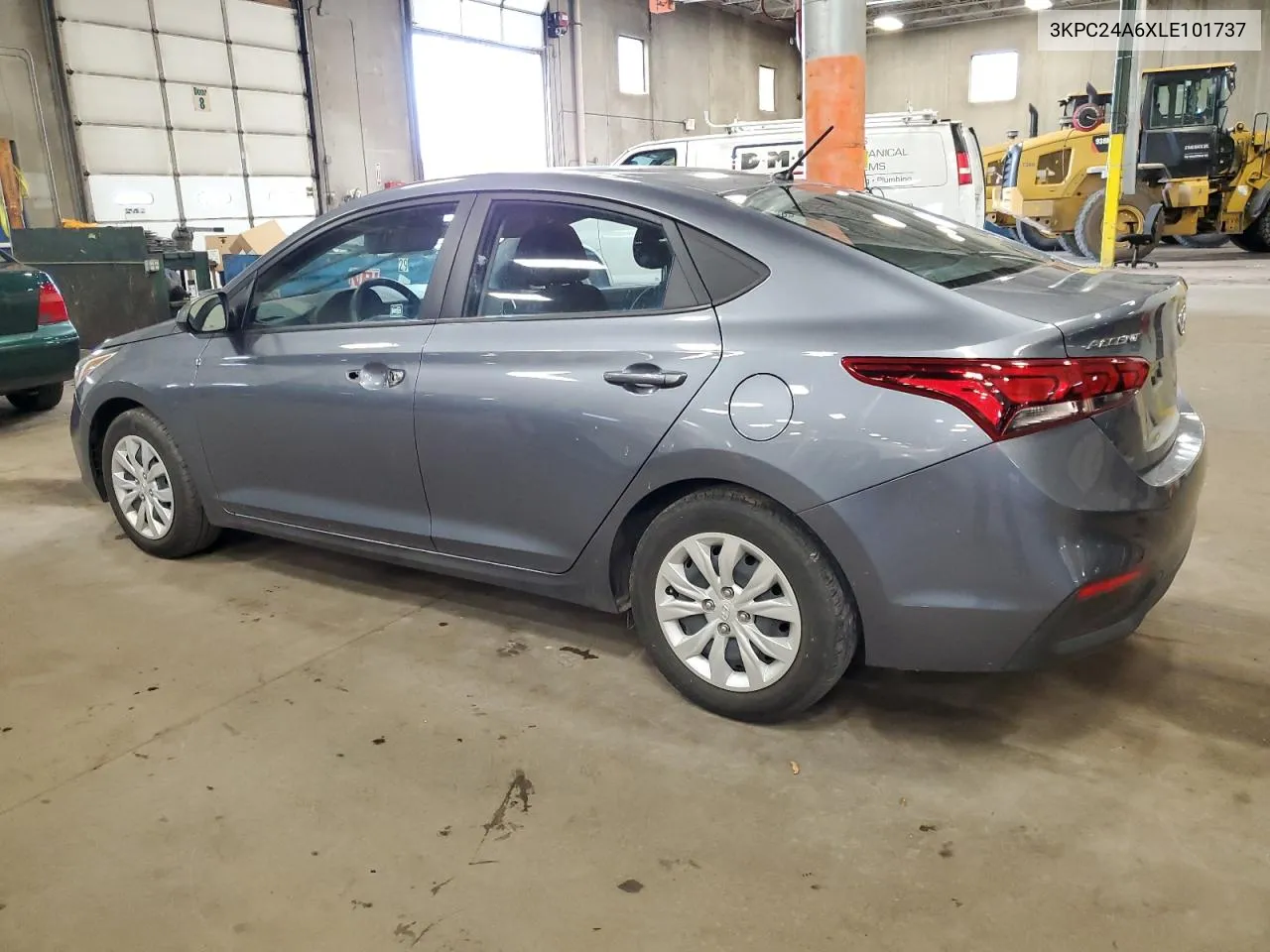 2020 Hyundai Accent Se VIN: 3KPC24A6XLE101737 Lot: 68625664