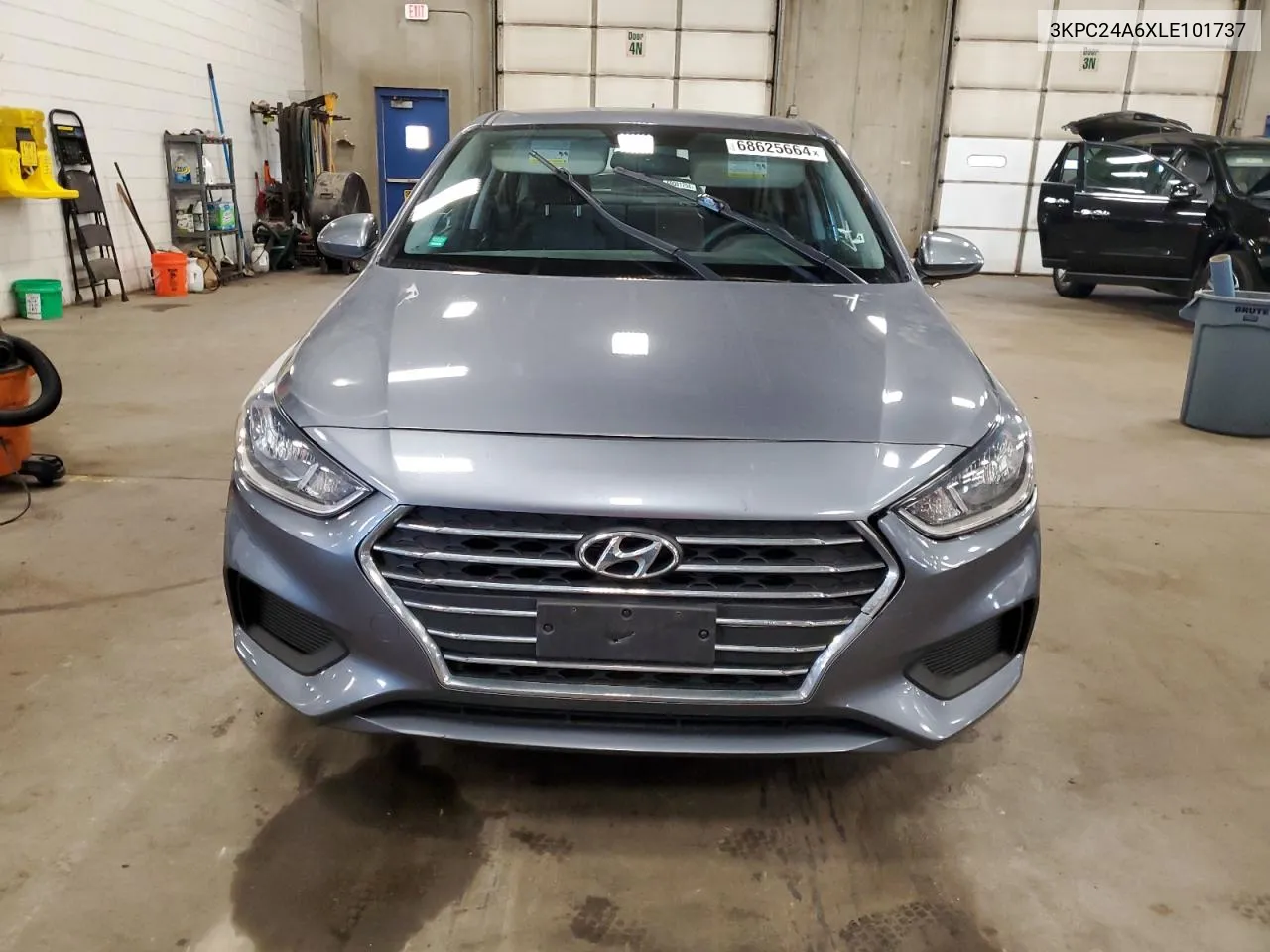 2020 Hyundai Accent Se VIN: 3KPC24A6XLE101737 Lot: 68625664