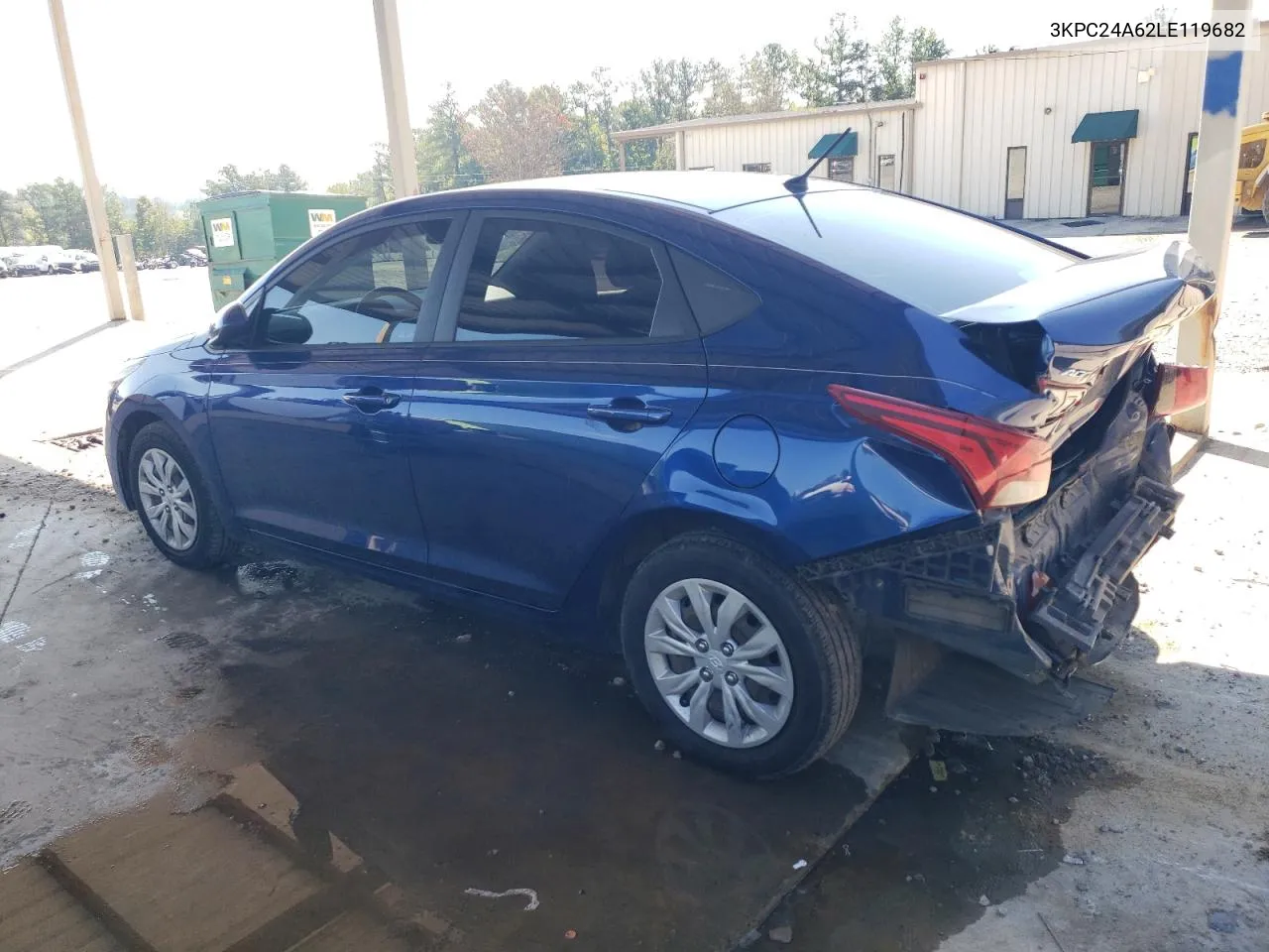 2020 Hyundai Accent Se VIN: 3KPC24A62LE119682 Lot: 73589674