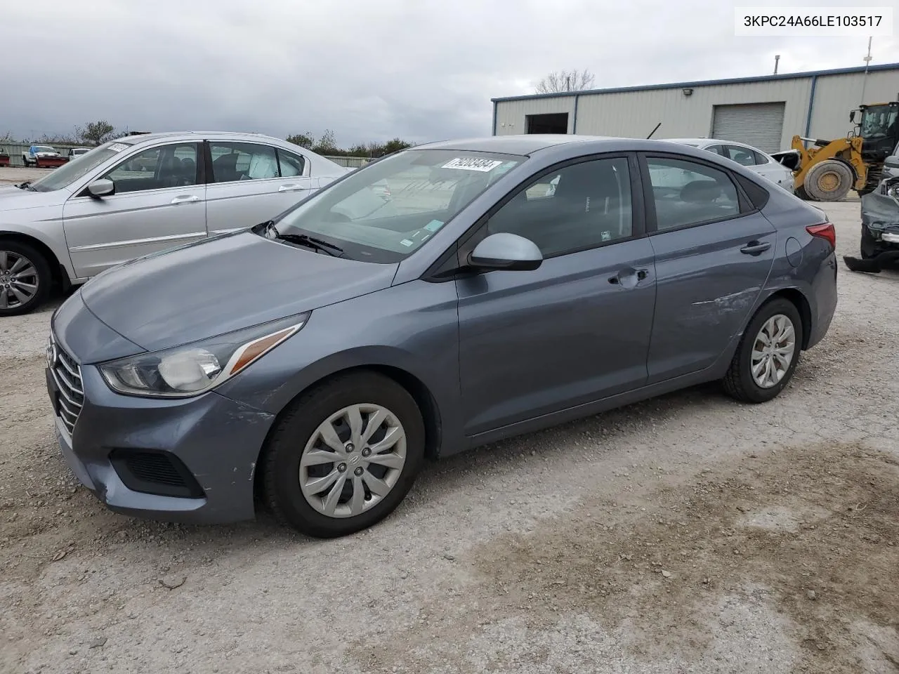 2020 Hyundai Accent Se VIN: 3KPC24A66LE103517 Lot: 79203484