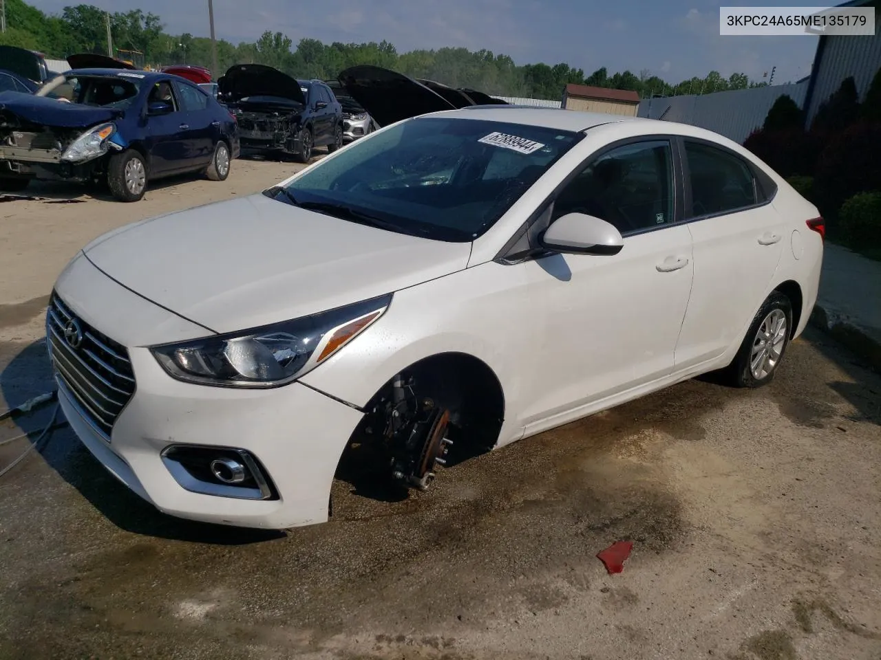 3KPC24A65ME135179 2021 Hyundai Accent Se