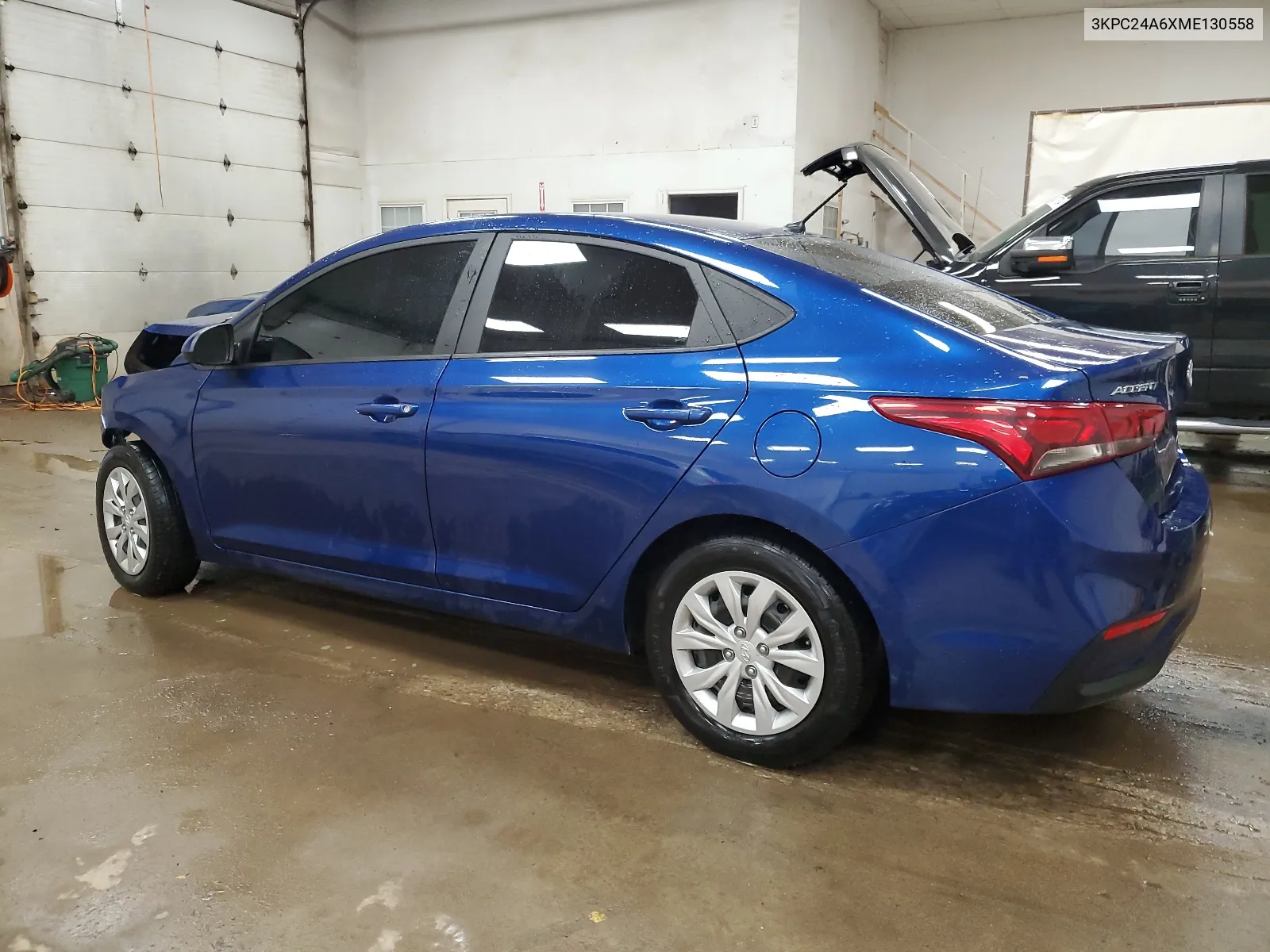 2021 Hyundai Accent Se VIN: 3KPC24A6XME130558 Lot: 63346754