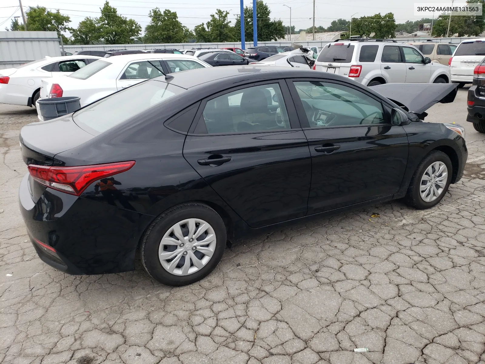 2021 Hyundai Accent Se VIN: 3KPC24A68ME131563 Lot: 67096944