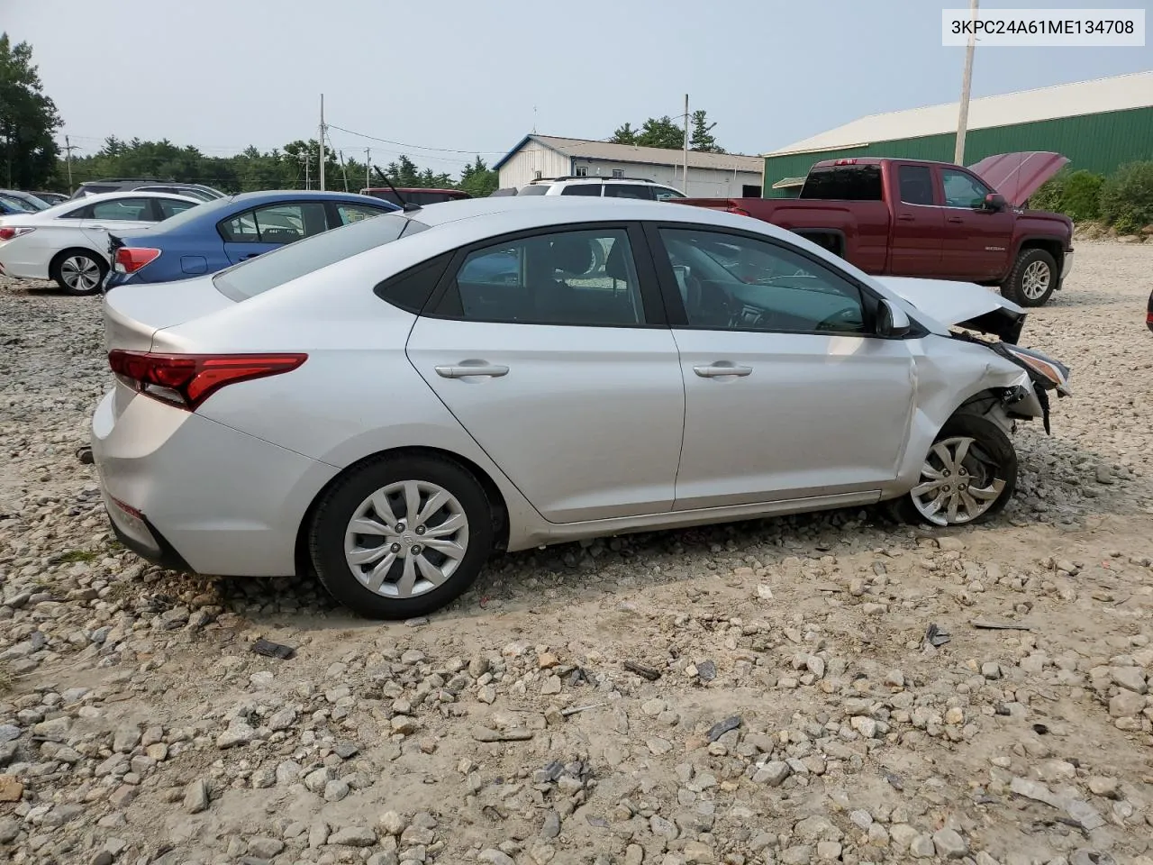 2021 Hyundai Accent Se VIN: 3KPC24A61ME134708 Lot: 67394854