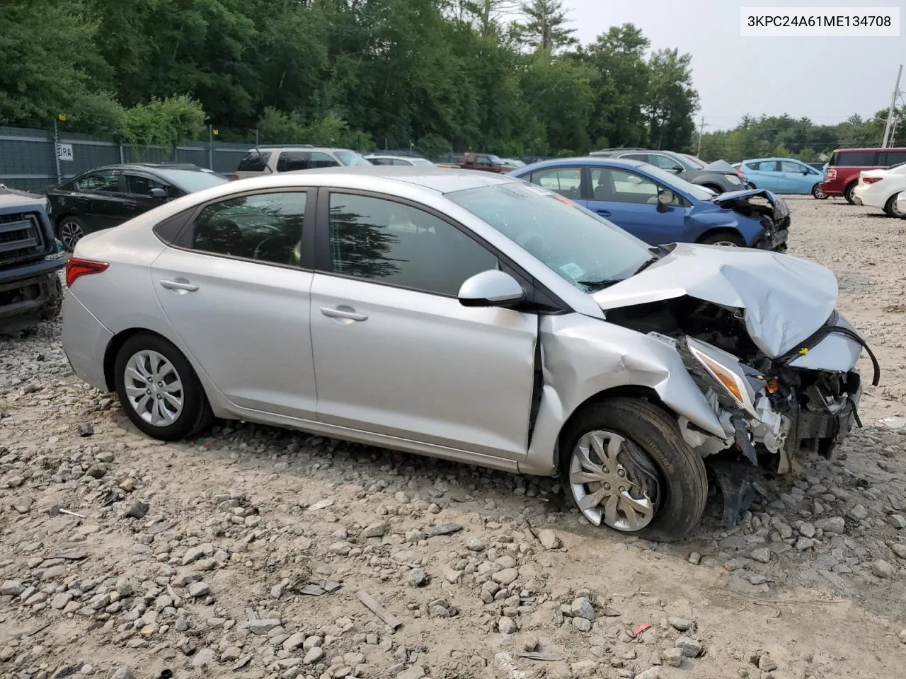 3KPC24A61ME134708 2021 Hyundai Accent Se