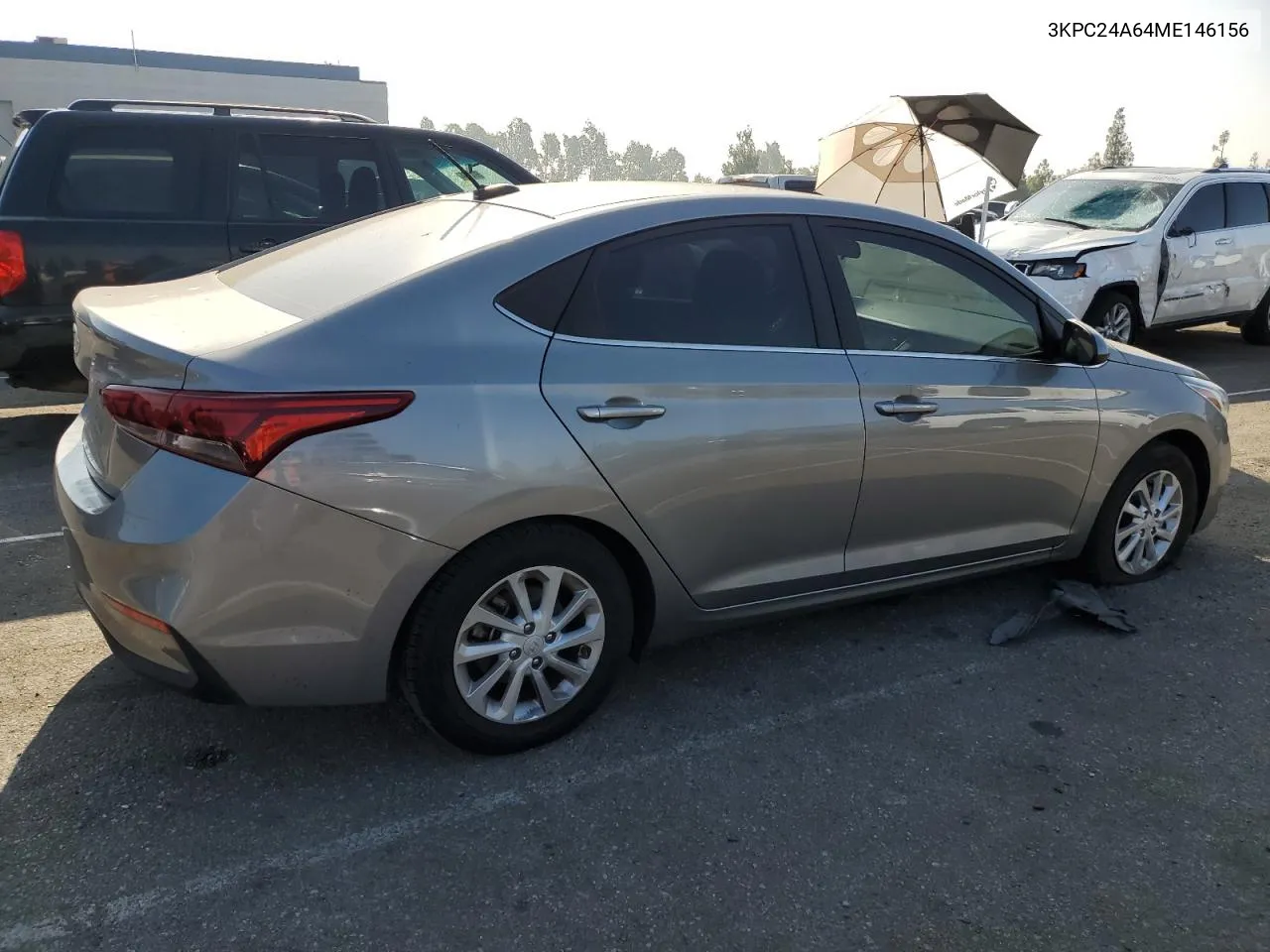 2021 Hyundai Accent Se VIN: 3KPC24A64ME146156 Lot: 68278154