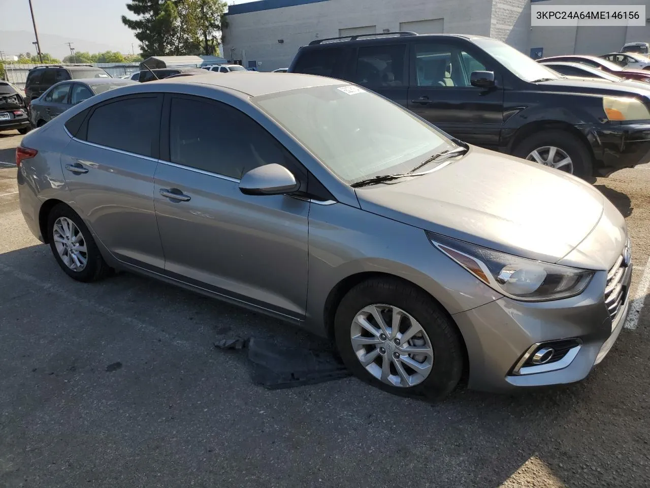 2021 Hyundai Accent Se VIN: 3KPC24A64ME146156 Lot: 68278154