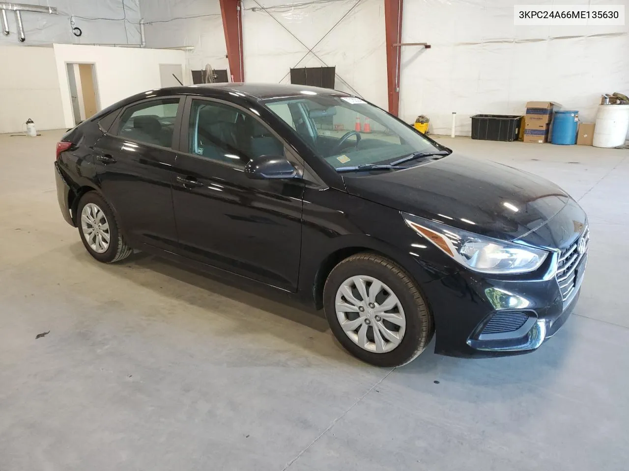 2021 Hyundai Accent Se VIN: 3KPC24A66ME135630 Lot: 70182324