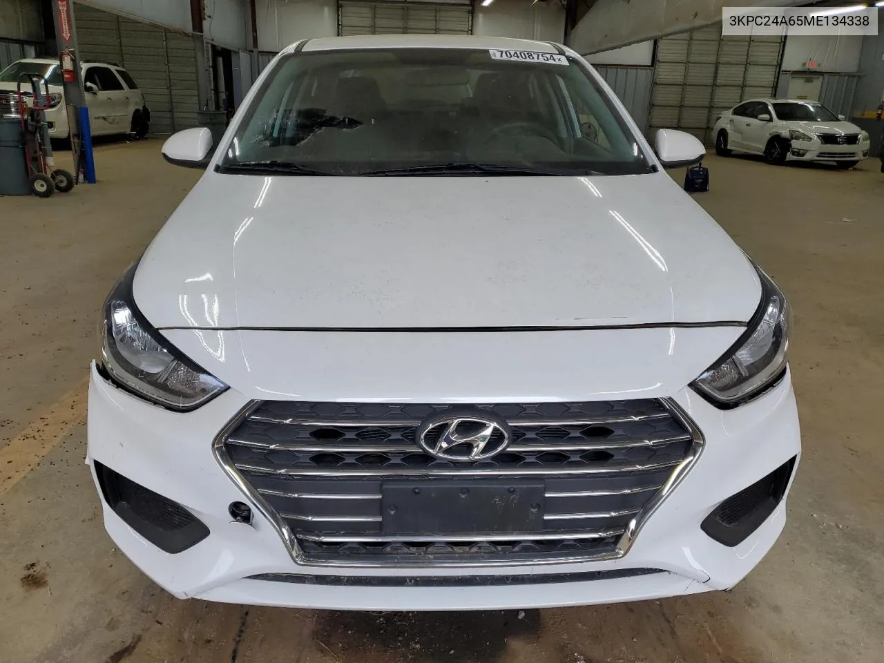 2021 Hyundai Accent Se VIN: 3KPC24A65ME134338 Lot: 70408754