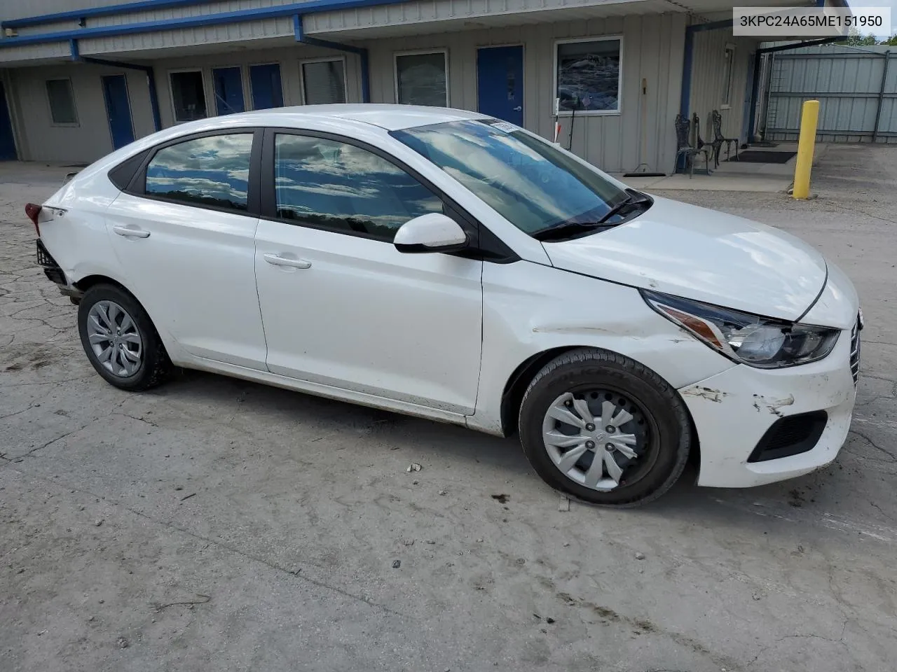 3KPC24A65ME151950 2021 Hyundai Accent Se