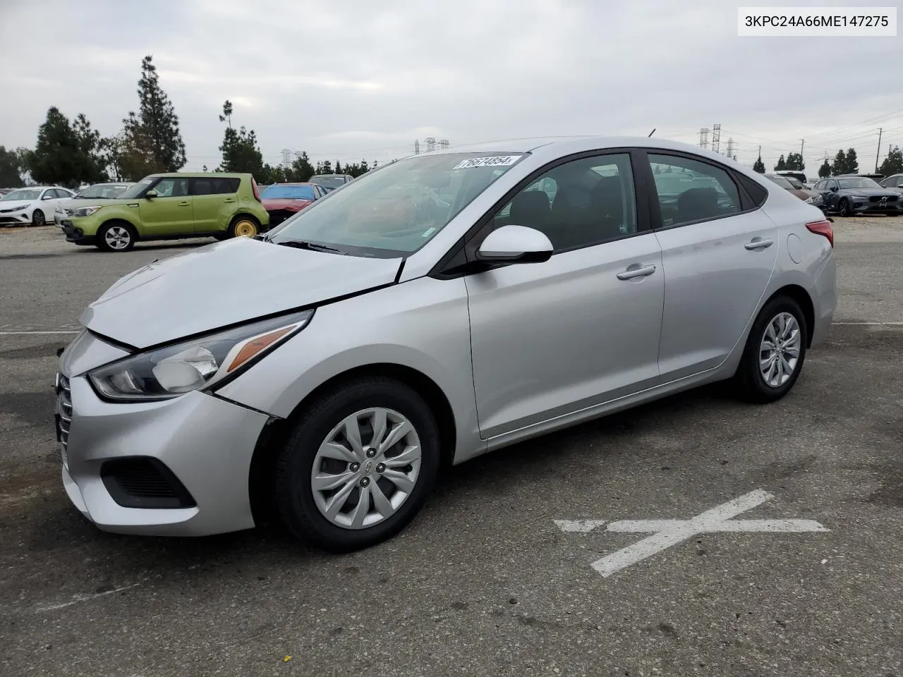 3KPC24A66ME147275 2021 Hyundai Accent Se