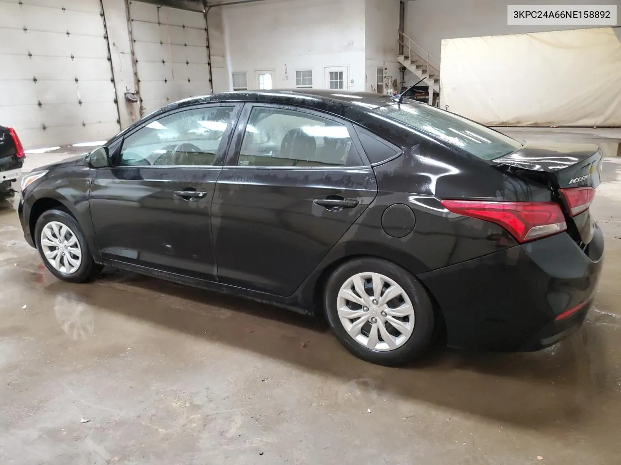 2022 Hyundai Accent Se VIN: 3KPC24A66NE158892 Lot: 53639374