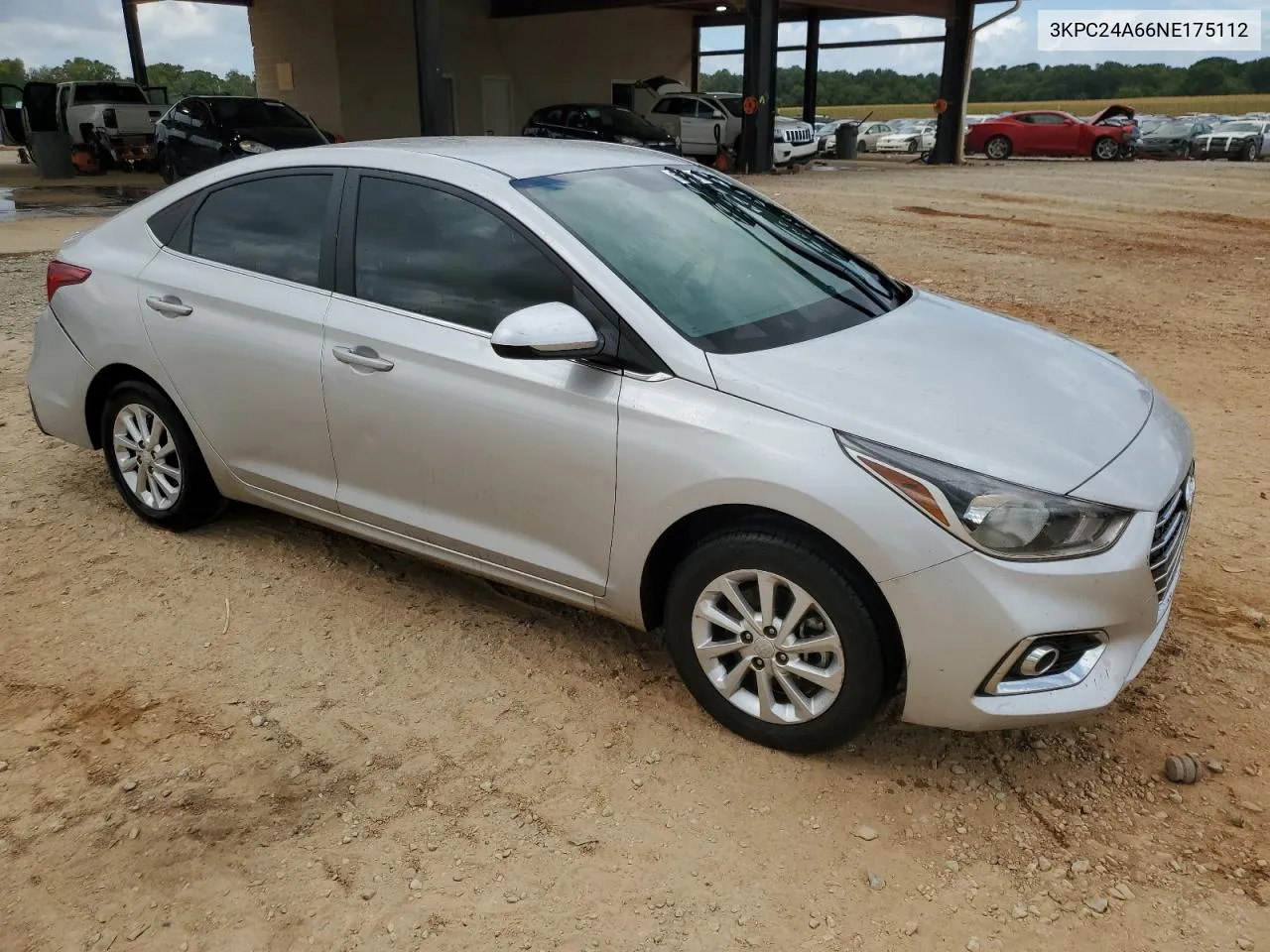 3KPC24A66NE175112 2022 Hyundai Accent Se