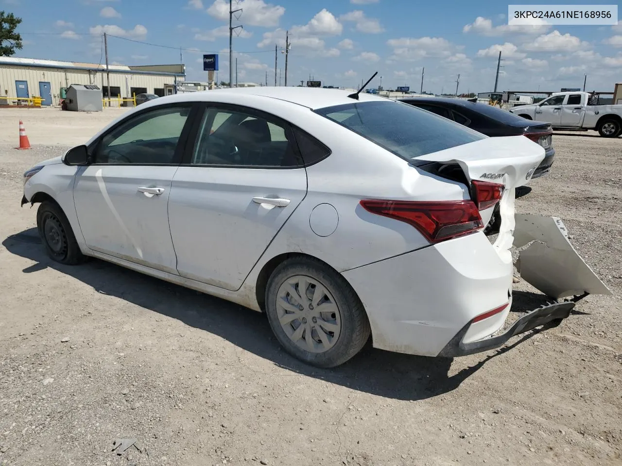 3KPC24A61NE168956 2022 Hyundai Accent Se