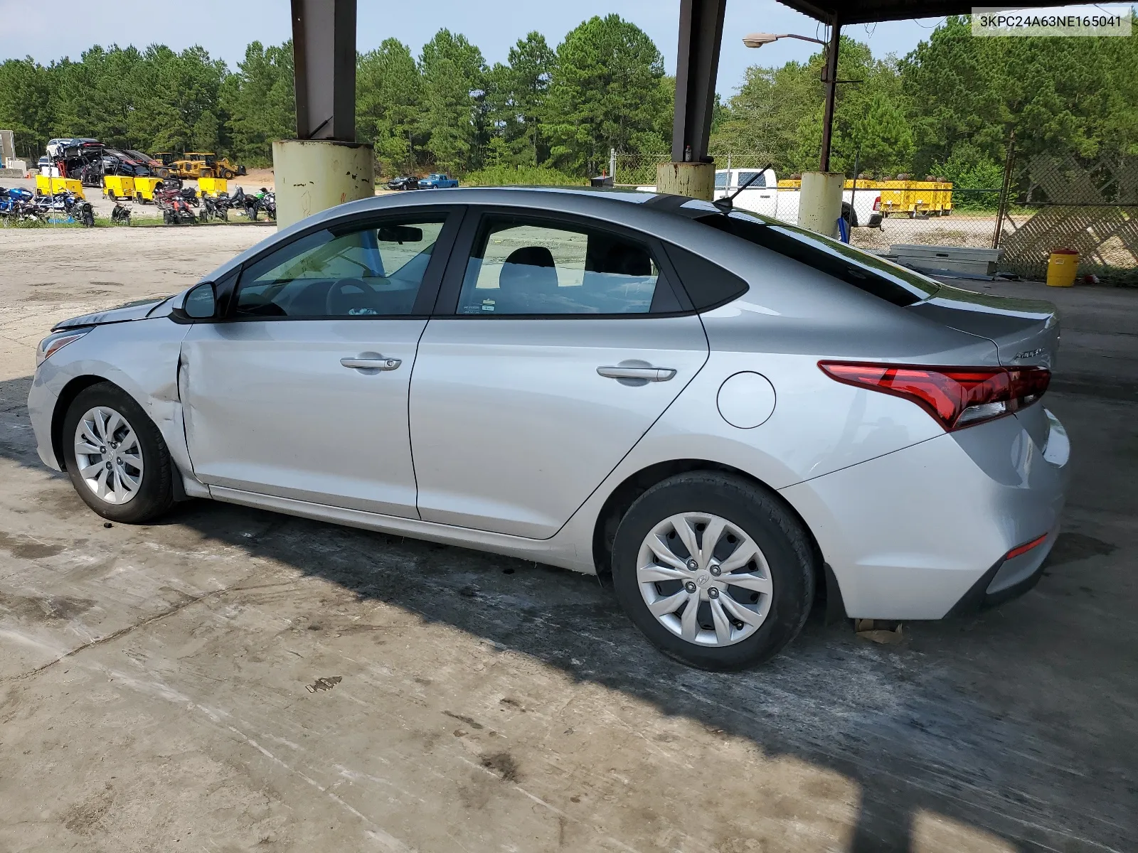 2022 Hyundai Accent Se VIN: 3KPC24A63NE165041 Lot: 63120804