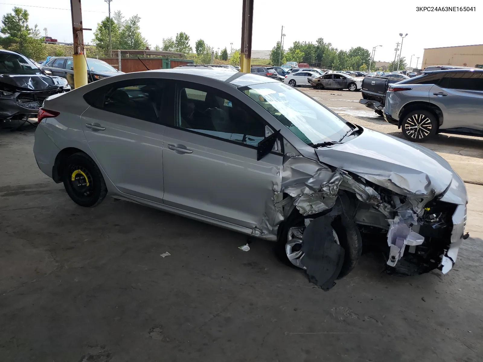 3KPC24A63NE165041 2022 Hyundai Accent Se