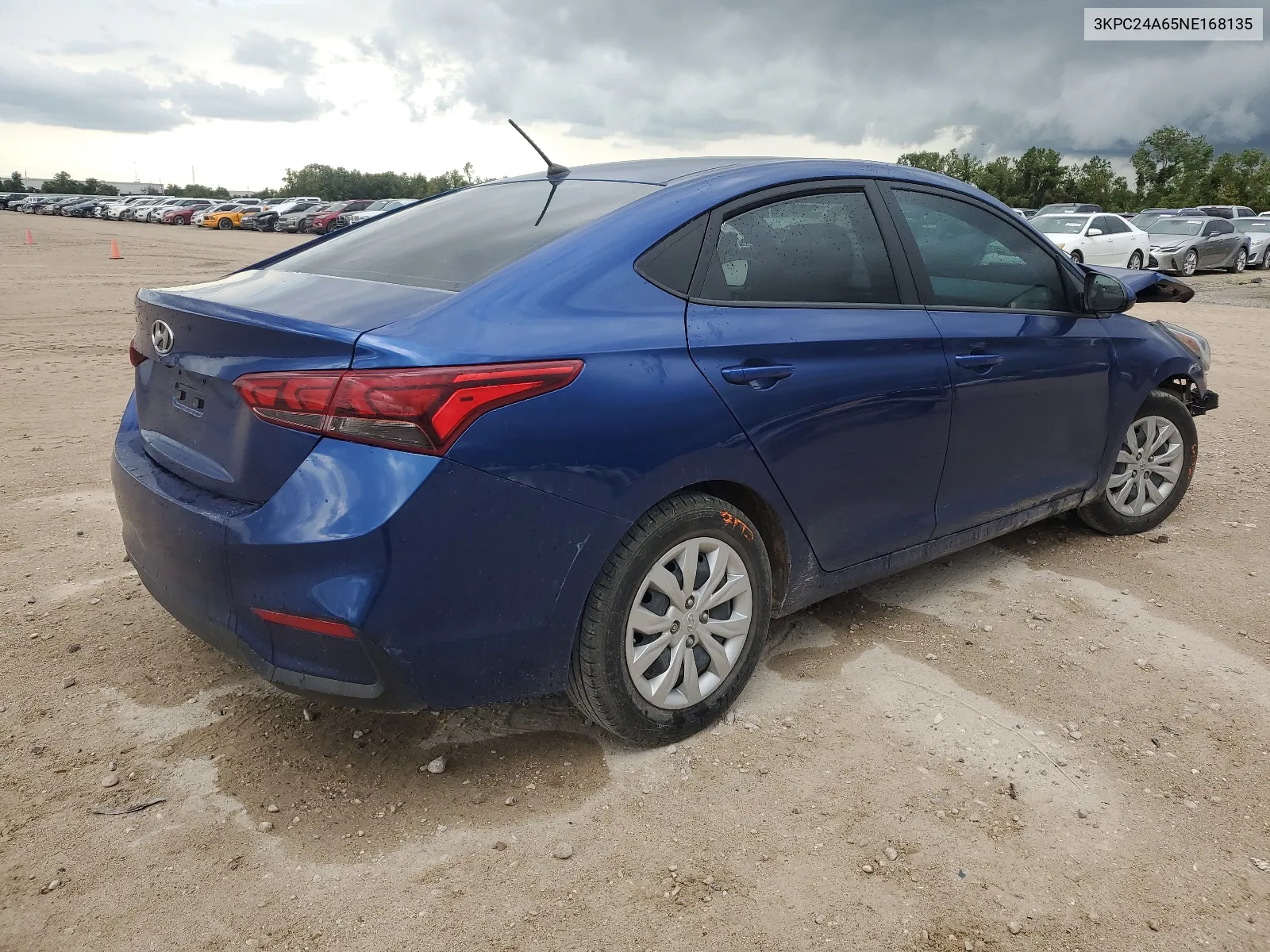 3KPC24A65NE168135 2022 Hyundai Accent Se