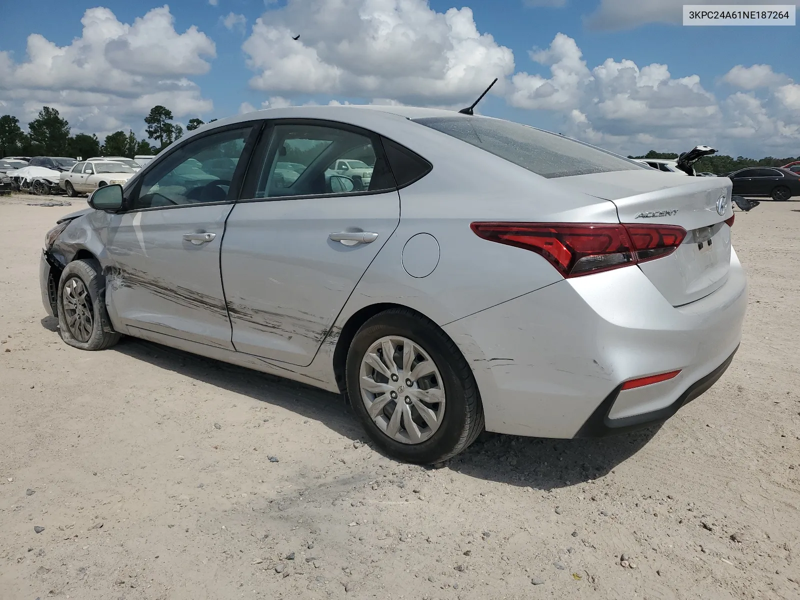 3KPC24A61NE187264 2022 Hyundai Accent Se