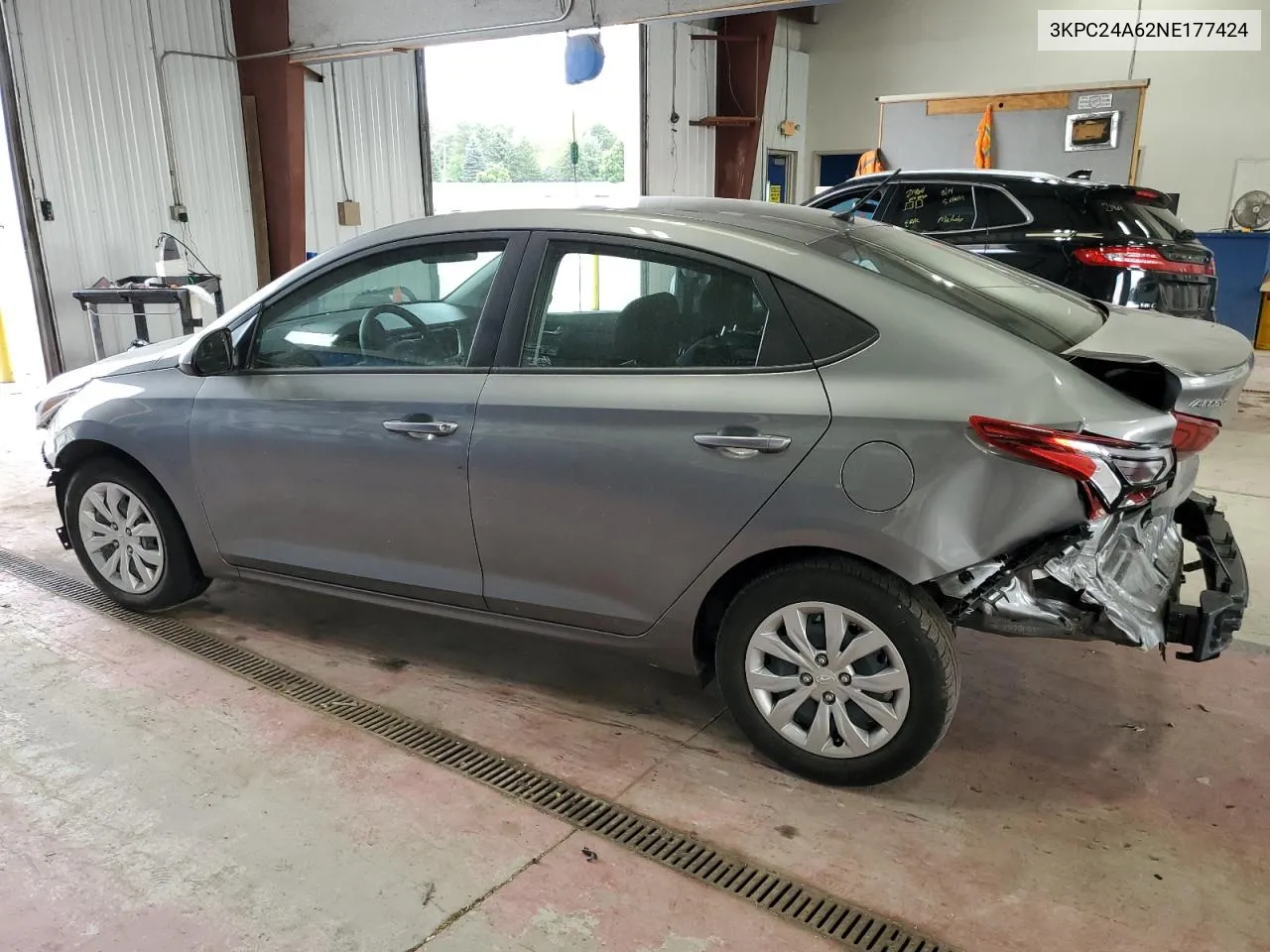 2022 Hyundai Accent Se VIN: 3KPC24A62NE177424 Lot: 68880144