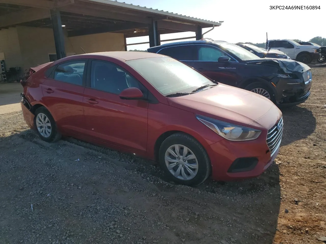 3KPC24A69NE160894 2022 Hyundai Accent Se