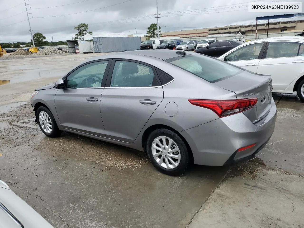 2022 Hyundai Accent Se VIN: 3KPC24A63NE189923 Lot: 69606784