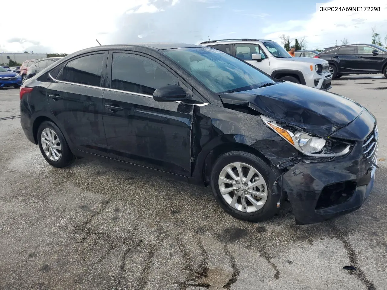 3KPC24A69NE172298 2022 Hyundai Accent Se