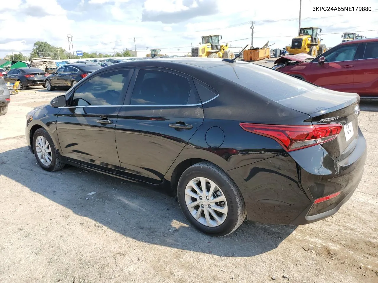 2022 Hyundai Accent Se VIN: 3KPC24A65NE179880 Lot: 70634624