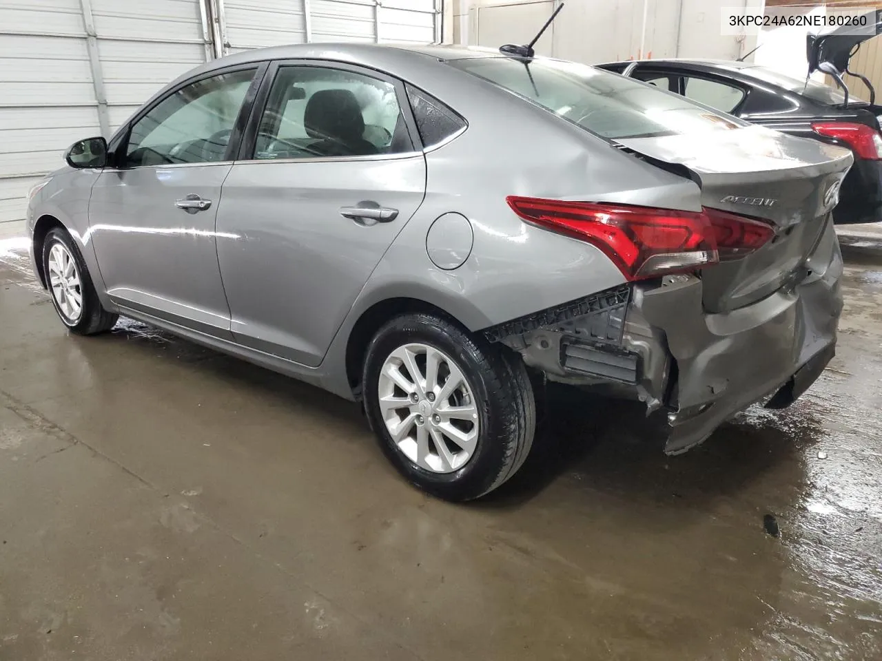 2022 Hyundai Accent Se VIN: 3KPC24A62NE180260 Lot: 70703484