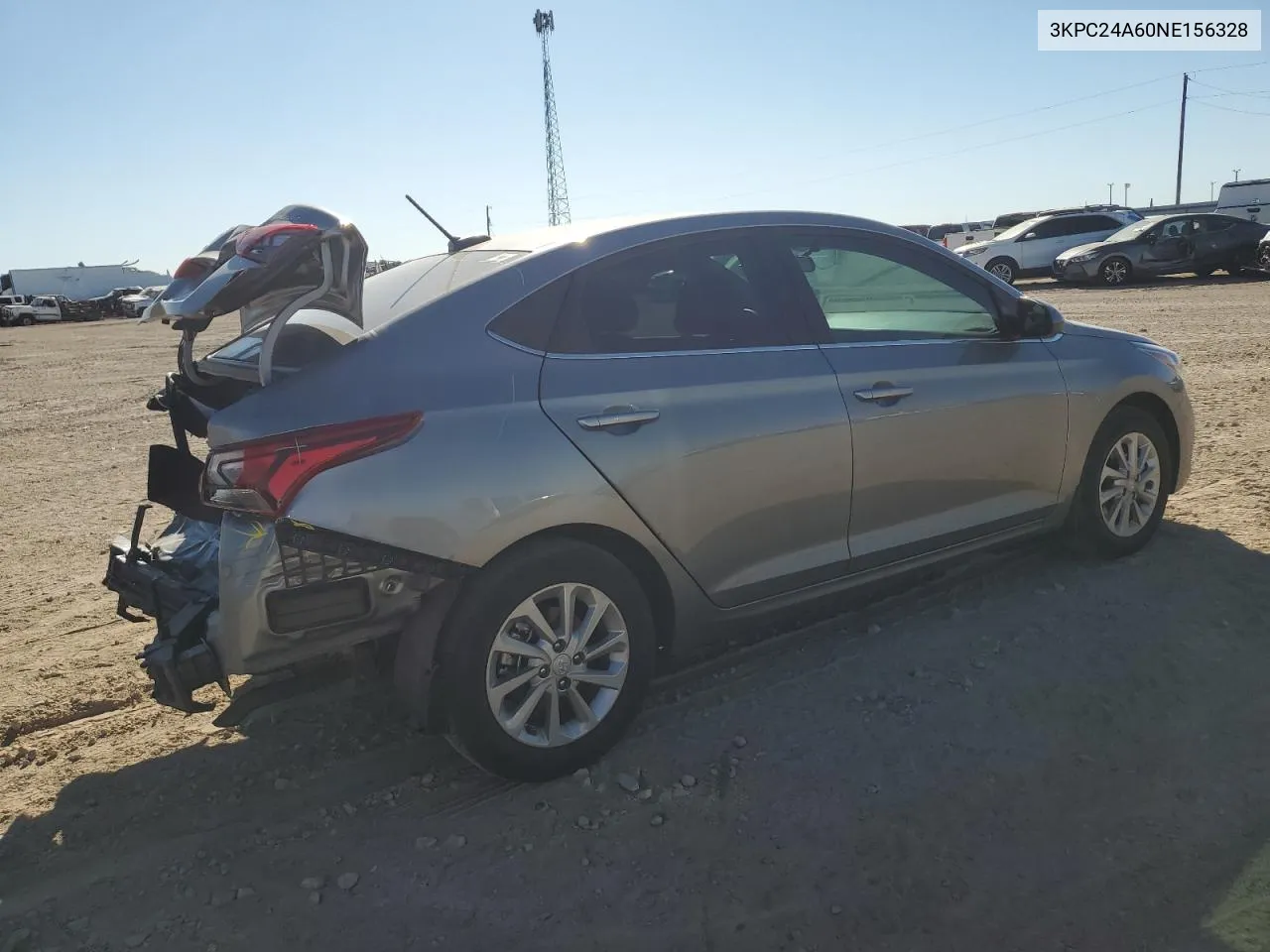 3KPC24A60NE156328 2022 Hyundai Accent Se