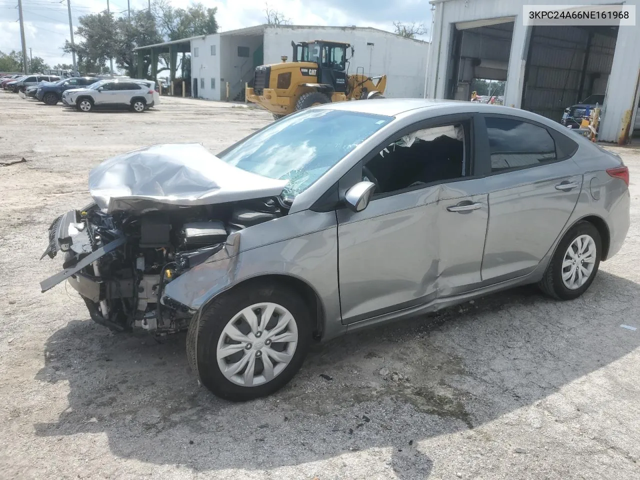 2022 Hyundai Accent Se VIN: 3KPC24A66NE161968 Lot: 74272764