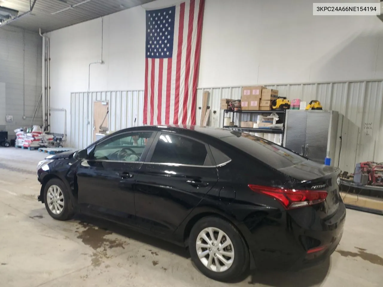 2022 Hyundai Accent Se VIN: 3KPC24A66NE154194 Lot: 79323404