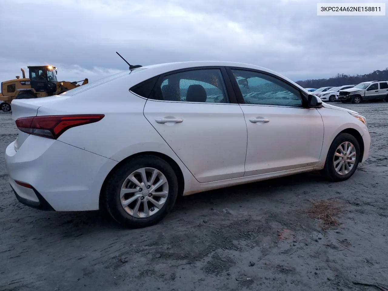 2022 Hyundai Accent Se VIN: 3KPC24A62NE158811 Lot: 81268874