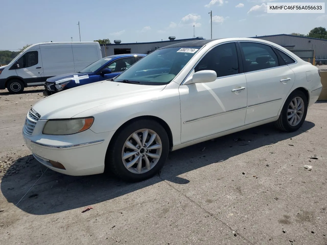 KMHFC46F56A056633 2006 Hyundai Azera Se