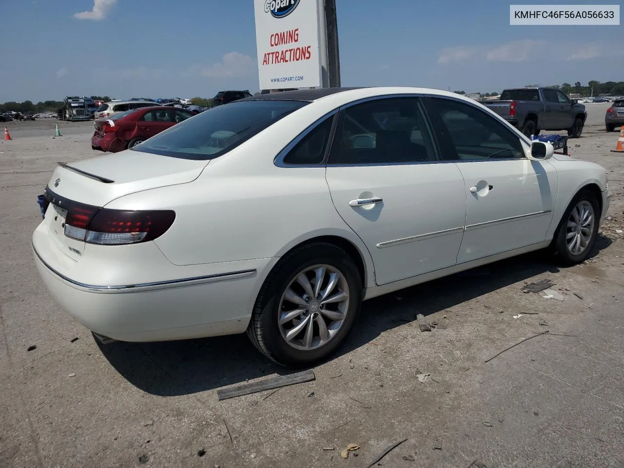 KMHFC46F56A056633 2006 Hyundai Azera Se