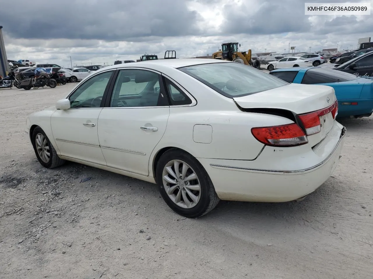 KMHFC46F36A050989 2006 Hyundai Azera Se