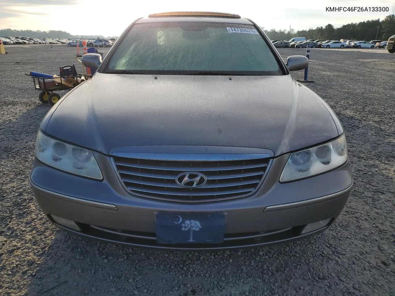 2006 Hyundai Azera Se VIN: KMHFC46F26A133300 Lot: 74730624