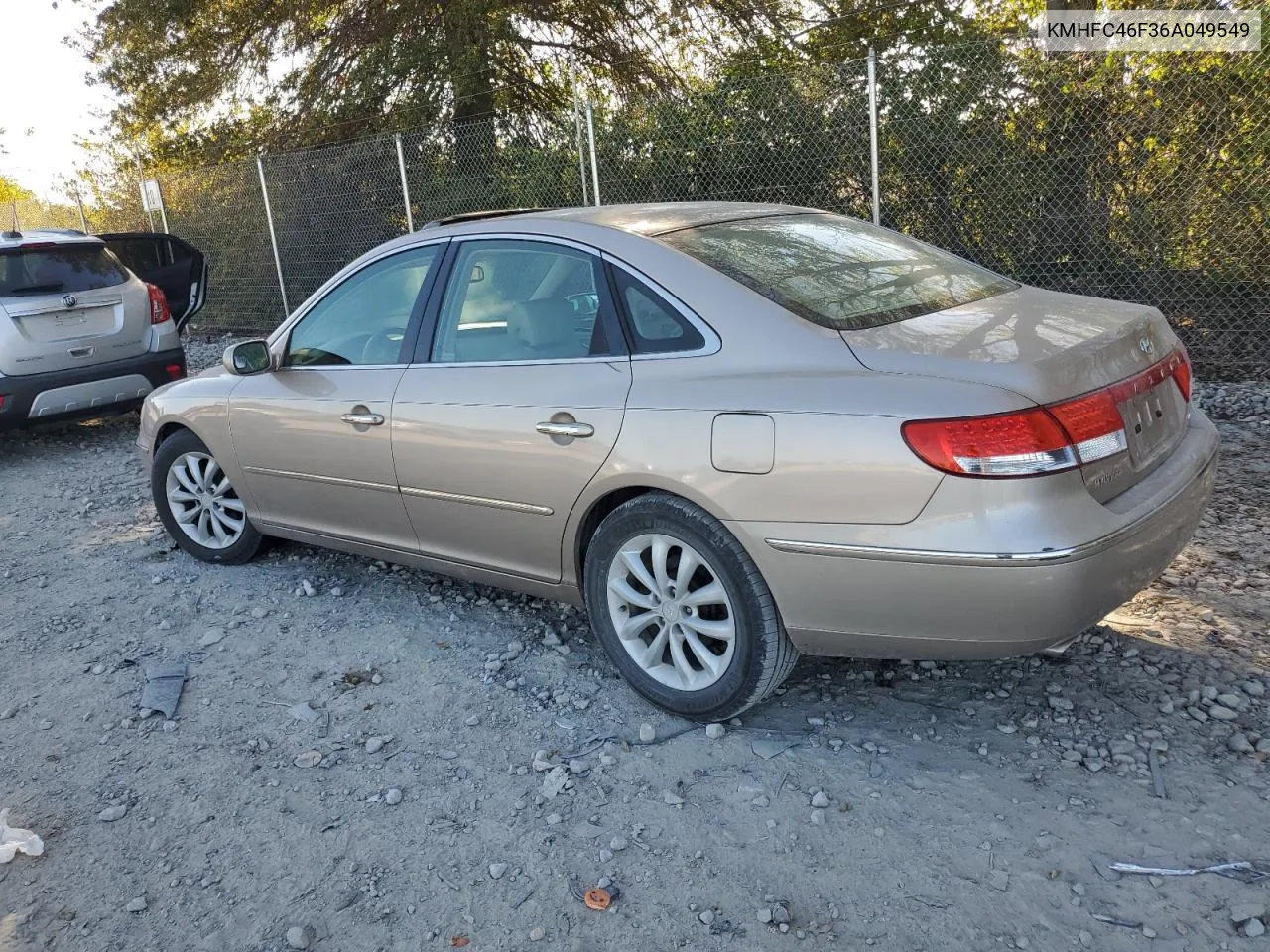 2006 Hyundai Azera Se VIN: KMHFC46F36A049549 Lot: 75206174