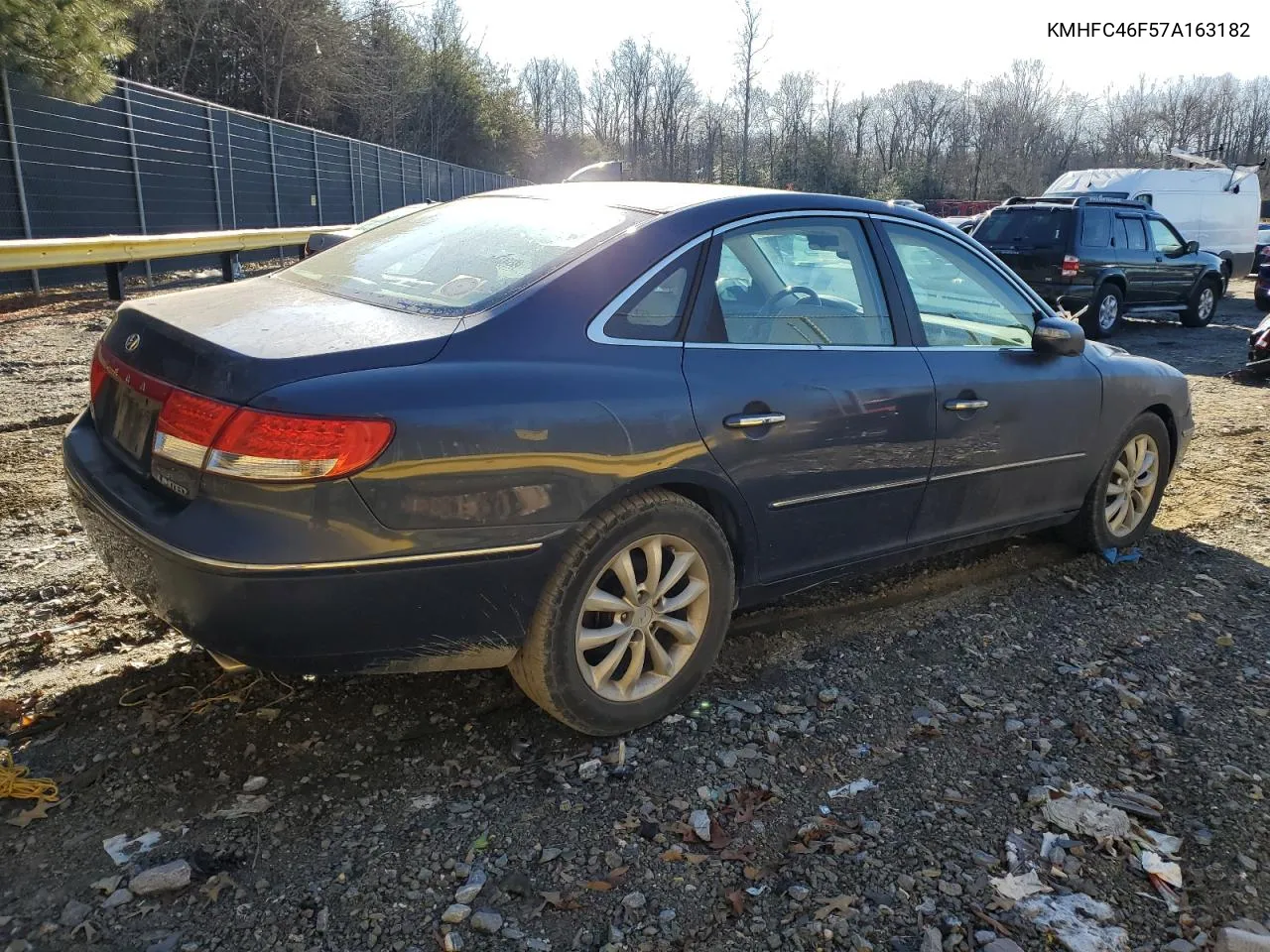 2007 Hyundai Azera Se VIN: KMHFC46F57A163182 Lot: 37232464