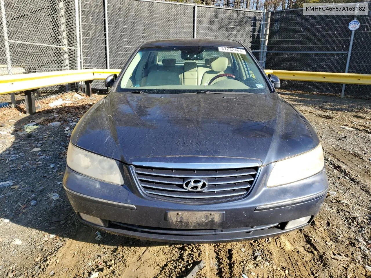 2007 Hyundai Azera Se VIN: KMHFC46F57A163182 Lot: 37232464