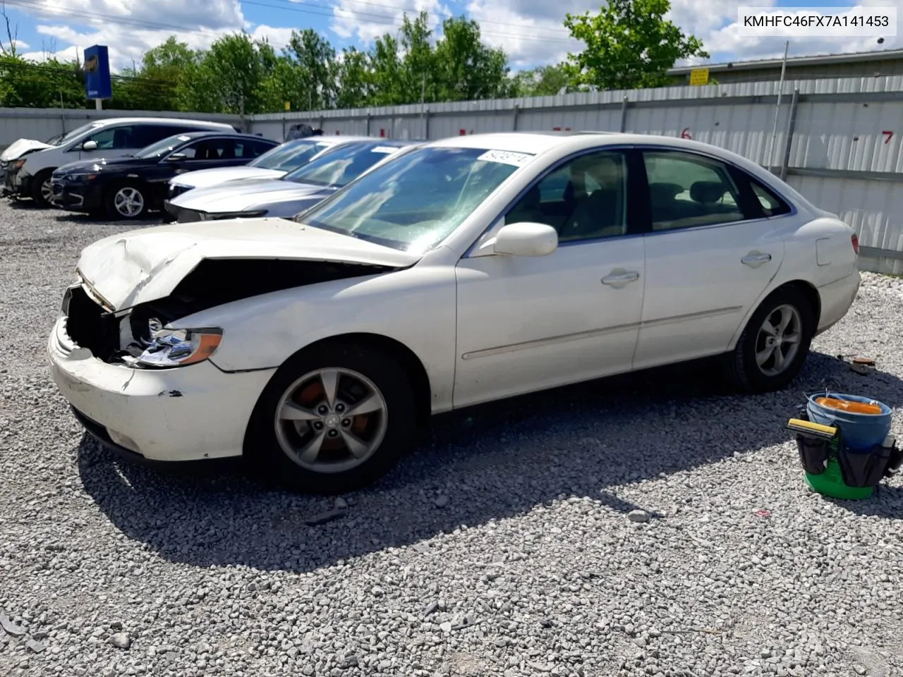 KMHFC46FX7A141453 2007 Hyundai Azera Se