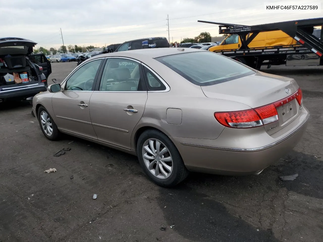 2007 Hyundai Azera Se VIN: KMHFC46F57A227589 Lot: 68121904