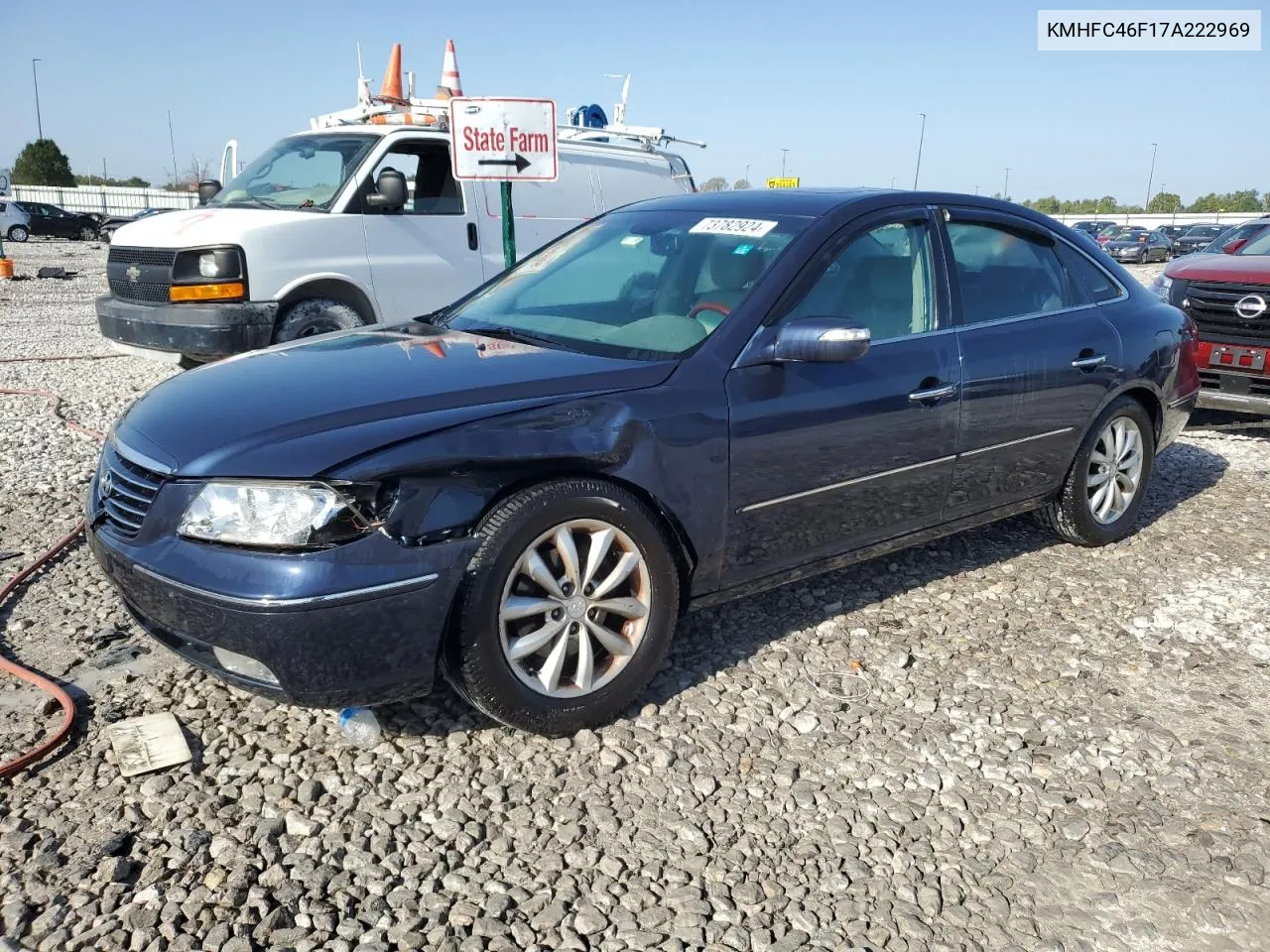 2007 Hyundai Azera Se VIN: KMHFC46F17A222969 Lot: 73782924