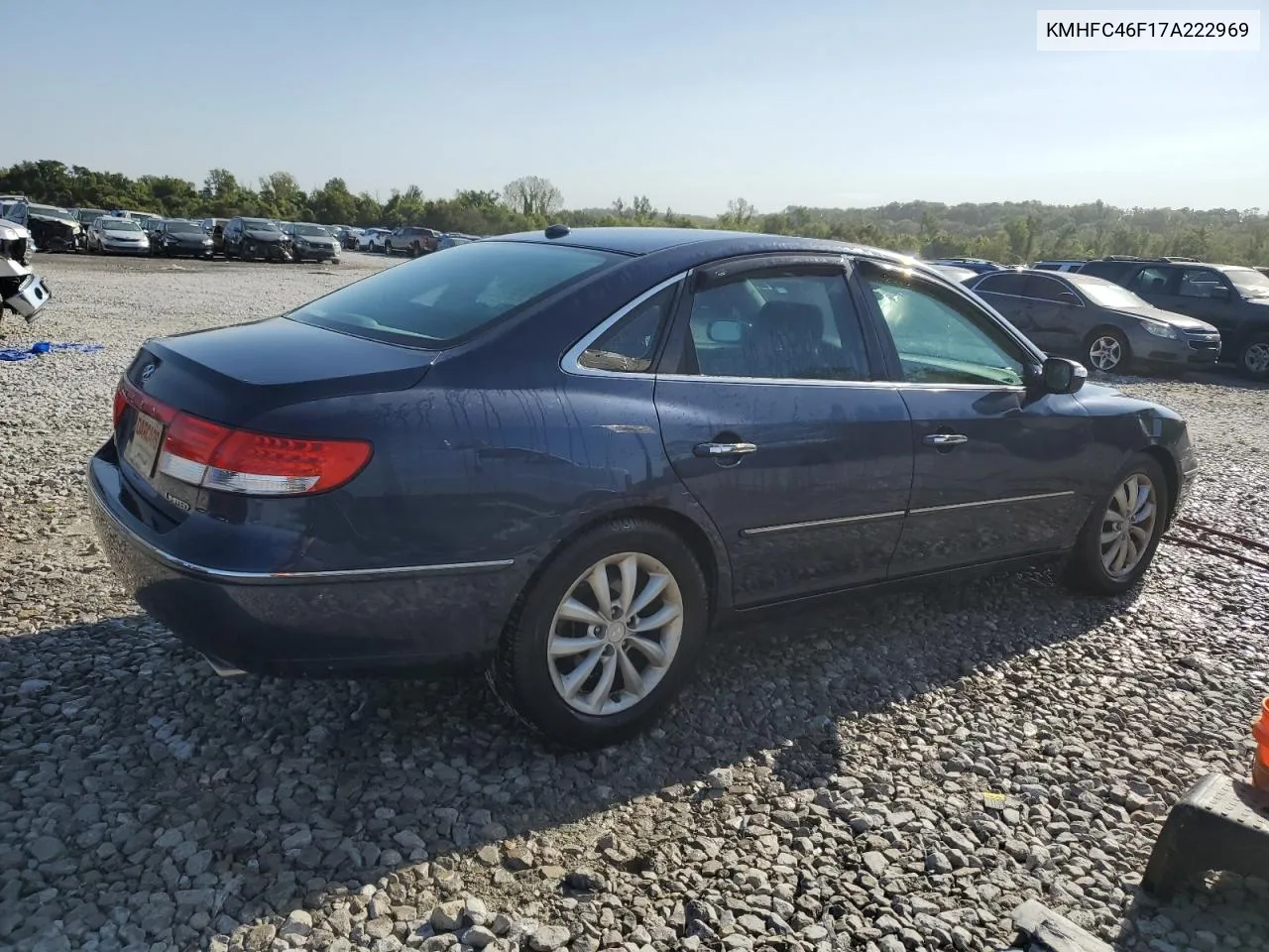 2007 Hyundai Azera Se VIN: KMHFC46F17A222969 Lot: 73782924