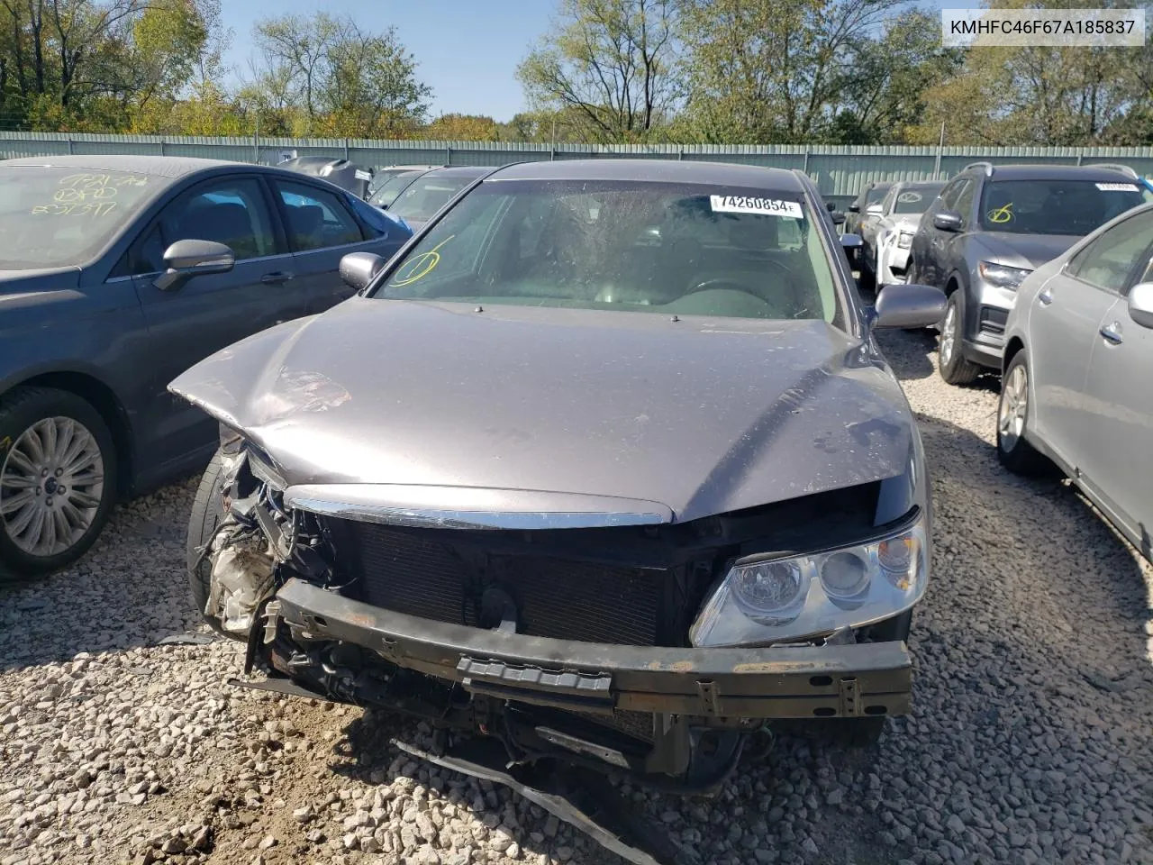 KMHFC46F67A185837 2007 Hyundai Azera Se