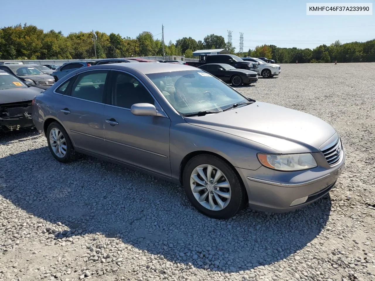 2007 Hyundai Azera Se VIN: KMHFC46F37A233990 Lot: 74978354