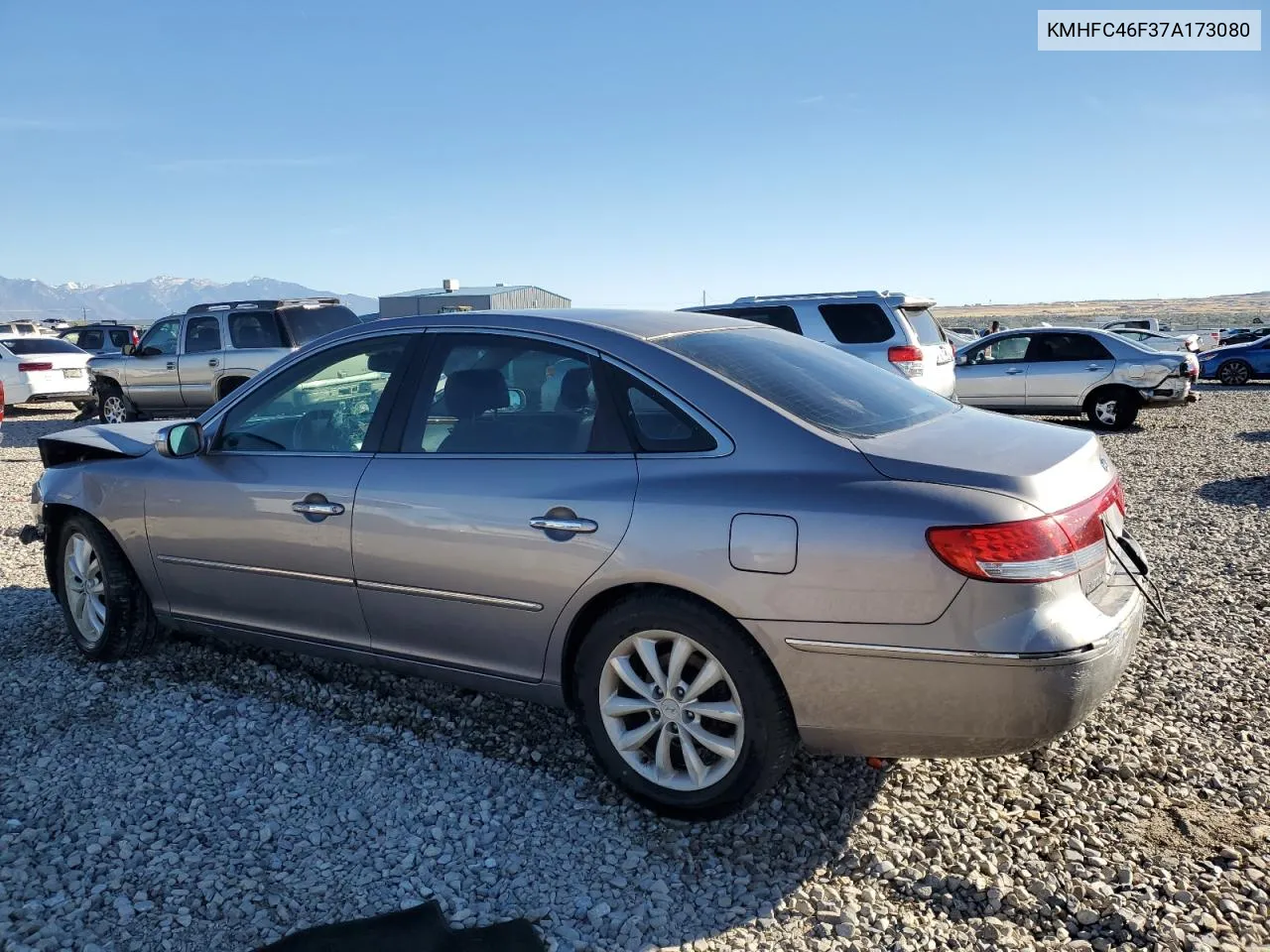 2007 Hyundai Azera Se VIN: KMHFC46F37A173080 Lot: 77492564