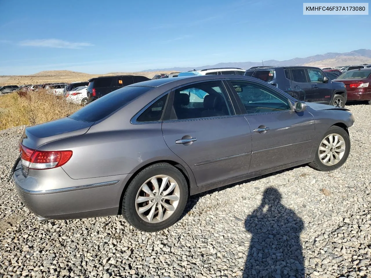 2007 Hyundai Azera Se VIN: KMHFC46F37A173080 Lot: 77492564