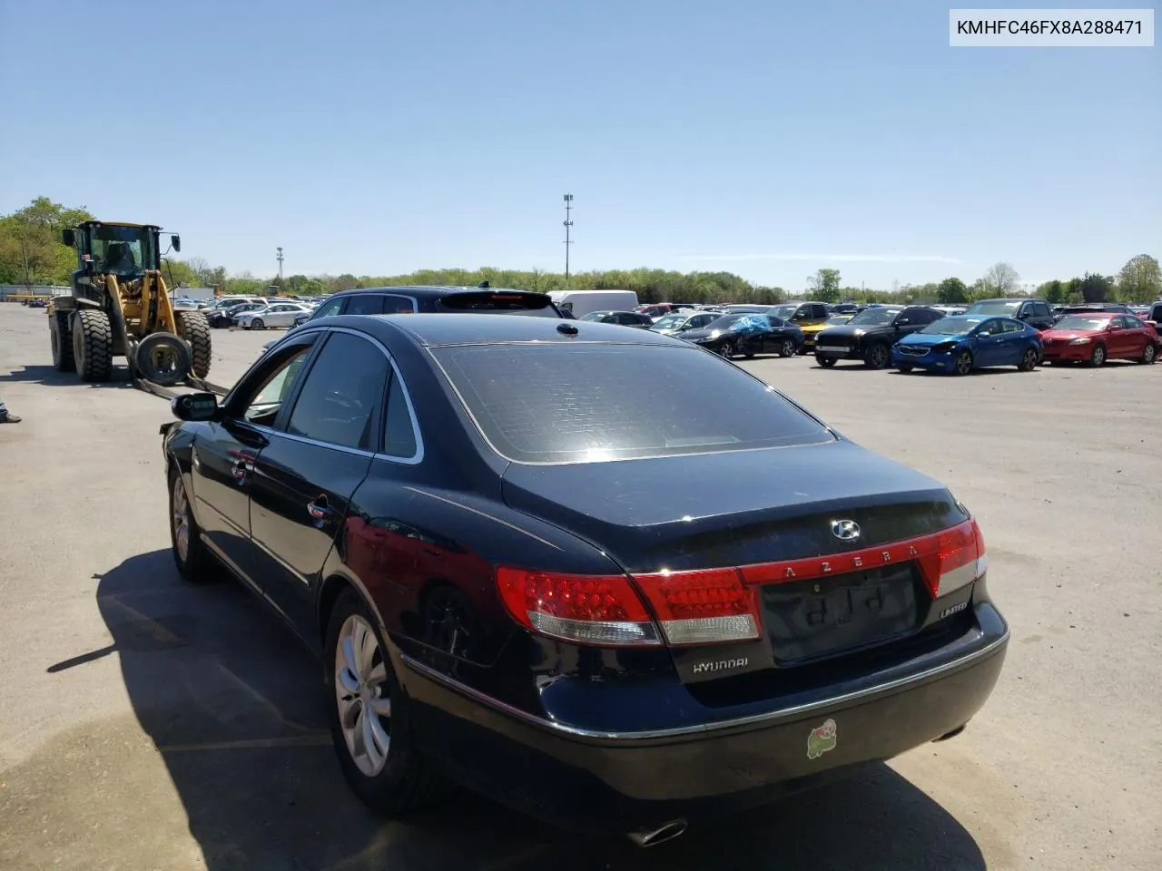 KMHFC46FX8A288471 2008 Hyundai Azera Se