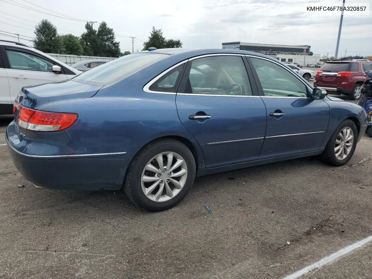 KMHFC46F78A320857 2008 Hyundai Azera Se